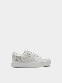 Lacoste: Белые кроссовки 