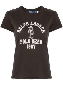 Polo Ralph Lauren: Поло с принтом 