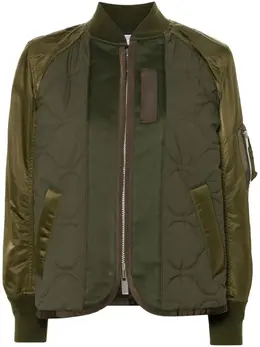 sacai: Зелёная куртка 