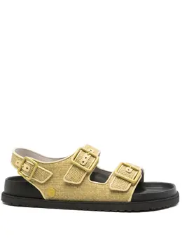 Birkenstock: Светлые сандалии 