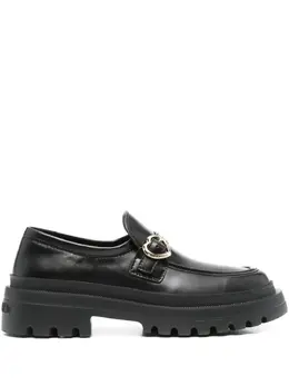 Love Moschino: Чёрные лоферы 