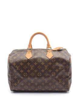 Louis Vuitton Pre-Owned: Коричневая сумка 