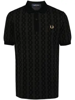 Fred Perry: Чёрное поло 