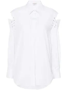 Alexander McQueen: Хлопковая рубашка 