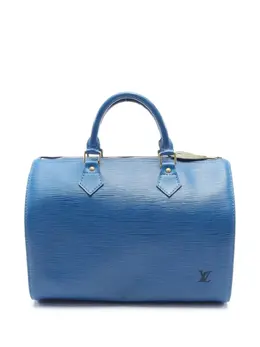 Louis Vuitton Pre-Owned: Голубая сумка 