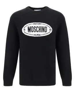 Moschino: Трикотажный свитер 