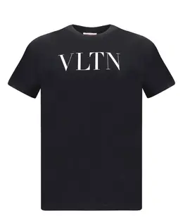 Valentino: Футболка  VLTN с принтом