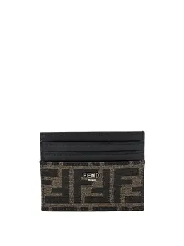 Fendi: Чёрный картхолдер  FF