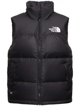 THE NORTH FACE: Чёрный жилет  1996 Retro Nuptse