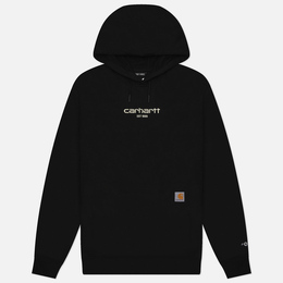 Carhartt: Чёрная толстовка 