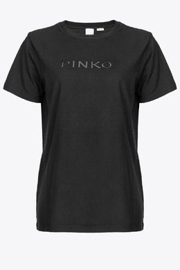 Pinko: Чёрная футболка 