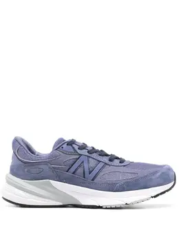 New Balance: Голубые кроссовки 