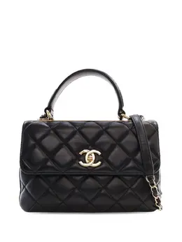 CHANEL Pre-Owned: Чёрная сумка 