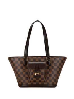 Louis Vuitton Pre-Owned: Коричневая сумка 
