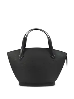 Louis Vuitton Pre-Owned: Чёрная сумка-шоппер 