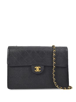 CHANEL Pre-Owned: Чёрная сумка 