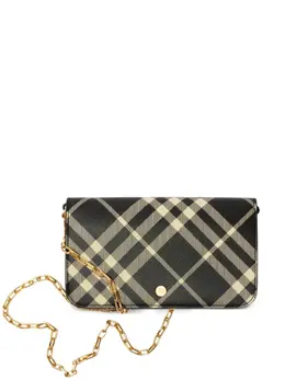 Burberry: Сумка через плечо с принтом 