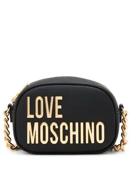 Love Moschino: Чёрная сумка через плечо 