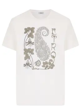 ETRO: Хлопковая футболка 