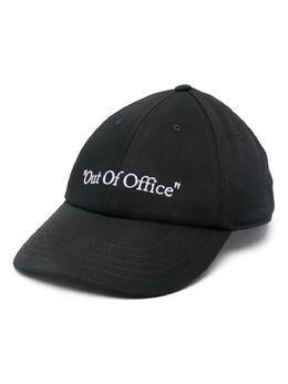 Off-White: Чёрная кепка  Out of Office