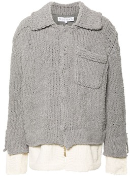 JW Anderson: Белый кардиган 