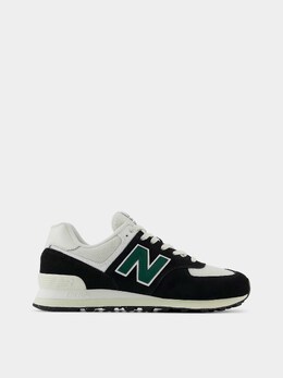New Balance: Чёрные кроссовки  574
