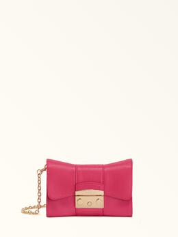 Furla: Розовый боди  Metropolis Mini