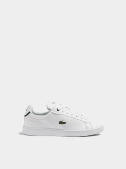 Lacoste: Белые кеды 