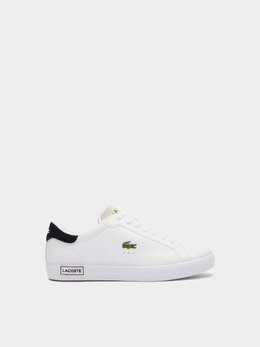 Lacoste: Белые кеды  Powercourt