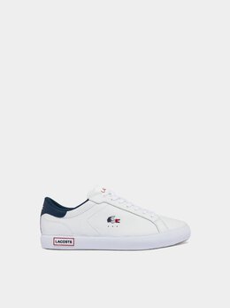 Lacoste: Белые кеды  Powercourt