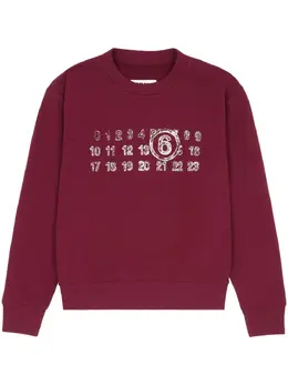 MM6 Maison Margiela: Свитшот с принтом 