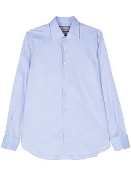 Canali: Рубашка в полоску 