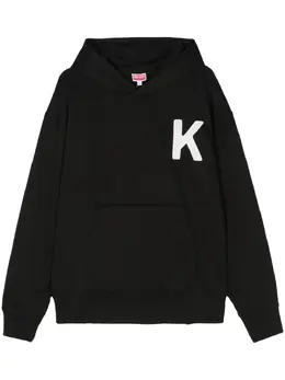 Kenzo: Чёрная толстовка  Tiger