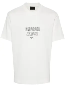 Emporio Armani: Белая футболка 