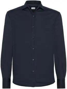 Brunello Cucinelli: Голубая рубашка 