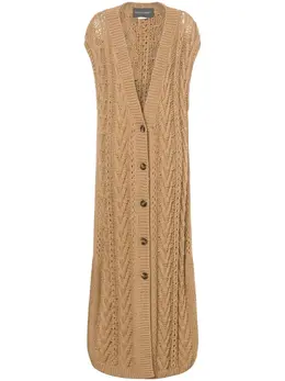 Alberta Ferretti: Трикотажный жилет 