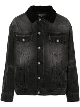 Balmain: Джинсовая куртка 