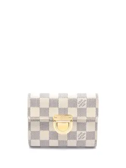 Louis Vuitton Pre-Owned: Белый кошелёк 