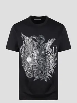 Philipp Plein: Хлопковая футболка  Tattoo