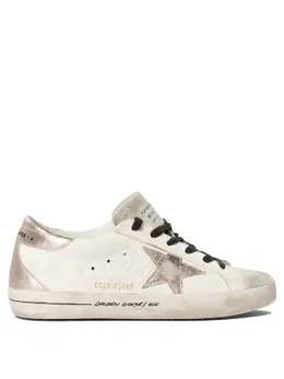 Golden Goose: Белые кроссовки  Super Star