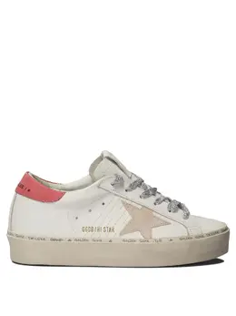 Golden Goose: Белые кроссовки  Hi Star