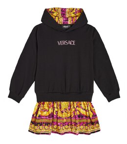 Versace Kids: Хлопковое платье 