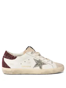 Golden Goose: Белые кроссовки  Super Star