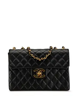 CHANEL Pre-Owned: Чёрная сумка 