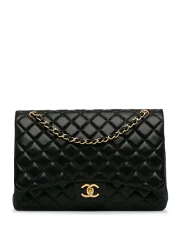 CHANEL Pre-Owned: Чёрная сумка 