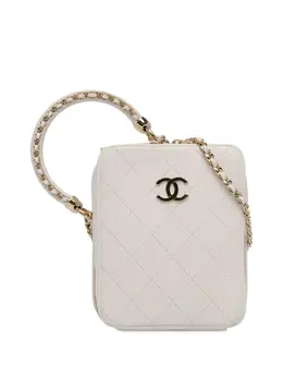 CHANEL Pre-Owned: Белая сумка 