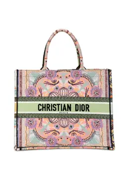 Christian Dior Pre-Owned: Многоцветная сумка-шоппер 