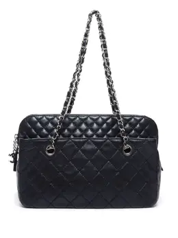 CHANEL Pre-Owned: Чёрная сумка 