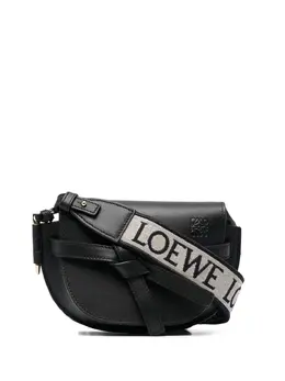 LOEWE: Чёрная сумка  Gate