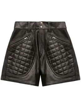ISABEL MARANT: Кожаные шорты 